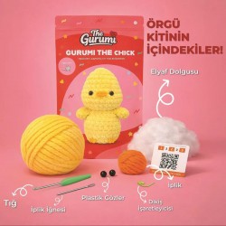 THE GURUMİ TG002 CİVCİV ÖRGÜ ÖĞRENME KİTİ