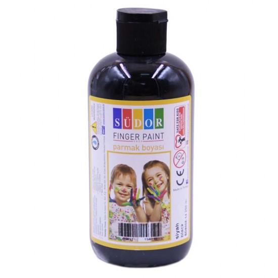 SÜDOR SD8008-14 PARMAK BOYASI 250ML SİYAH