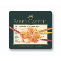 FABER POLYCHROMOS BOYA KALEMİ 24 RENK 110024