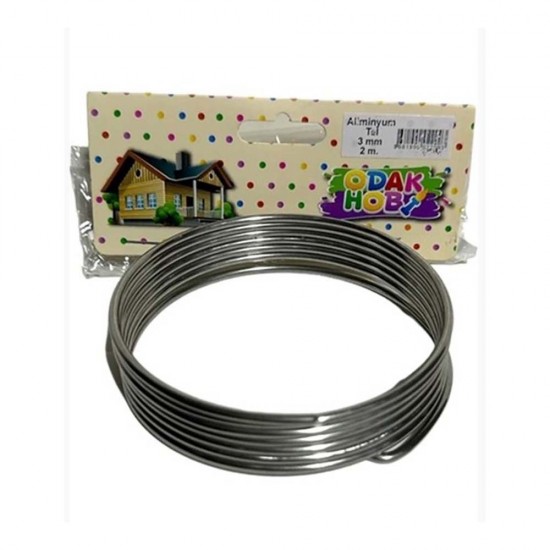 ODAK ALÜMİNYUM TEL 3MM 2M