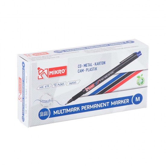MİKRO MK-419M CD KALEMİ MAVİ