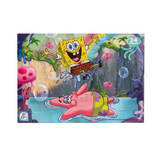 UTKU LAÇO SB7978 FRAME PUZZLE 24PRÇ SPONGE BOB TASLAMALI