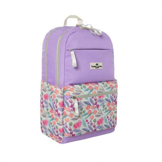 FABER SIRT ÇANTASI FLOWER MOR 000128