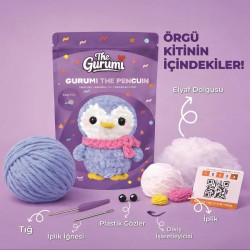 THE GURUMİ TG006 PENGUEN ÖRGÜ ÖĞRENME KİTİ