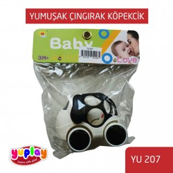 YUPLAY YU207 YUMUŞAK ÇINGIRAK KÖPEKCİK