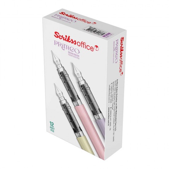 SCRİKSS PRIMEO DOLMAKALEM M UÇ LİLA 12Lİ KT