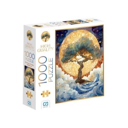 CA 7063 PUZZLE 1000 PRÇ DOLUNAY VE AĞAÇ
