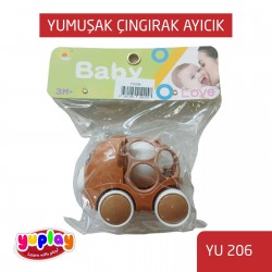 YUPLAY YU206 YUMUŞAK ÇINGIRAK AYICIK