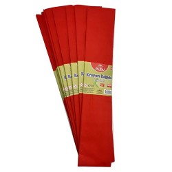 BU-BU KR0004 KRAPON KAĞIDI 10LU PK KIRMIZI