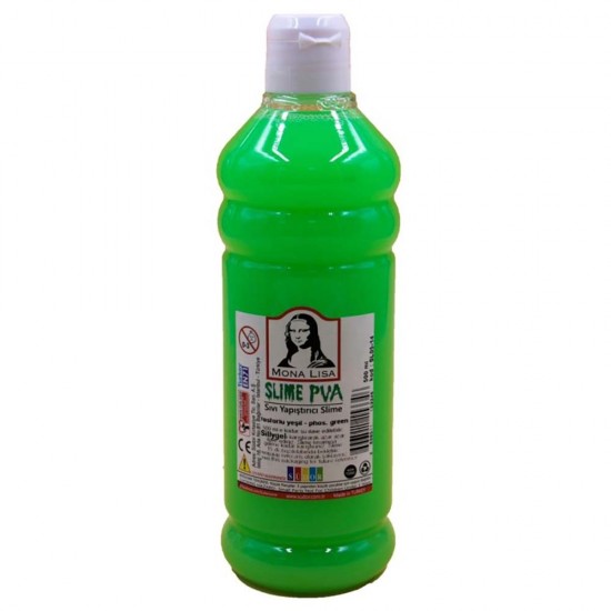 SÜDOR SL05-14 MONALİSA SLİME YAP.500ML FOSFORLU YEŞİL