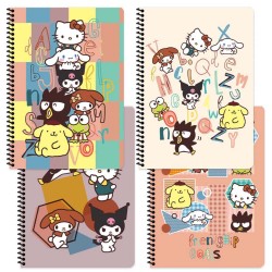 KESKİN 380622-13 A4 80YP KARELİ SPR KRTN KPK KARELİ HELLO KİTTY DEFTER