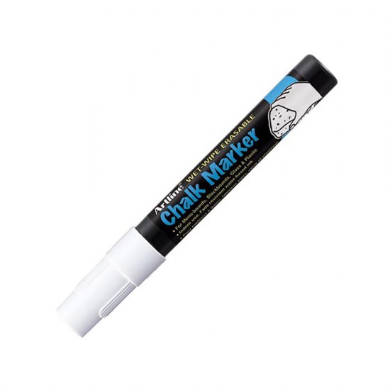 ARTLİNE ETW-4 TEBEŞİR MARKÖRÜ 4MM BEYAZ