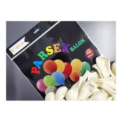 RASYONEL BLN-ST0006 STANDART 12İNÇ BALON 100LÜ BEYAZ