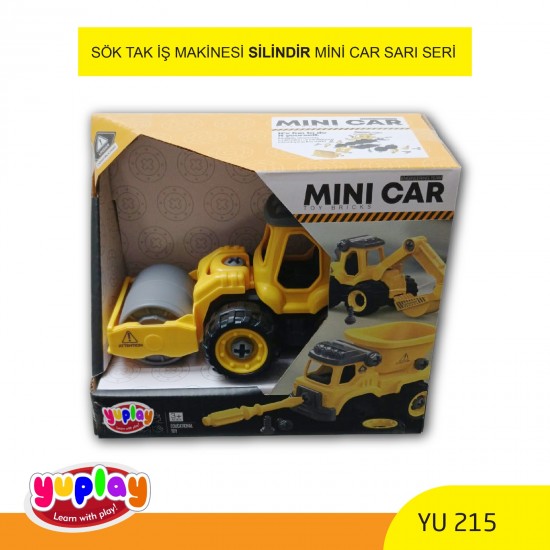 YUPLAY YU215 SÖK-TAK İŞ MAKİNESİ SİLİNDİR SARI SERİ