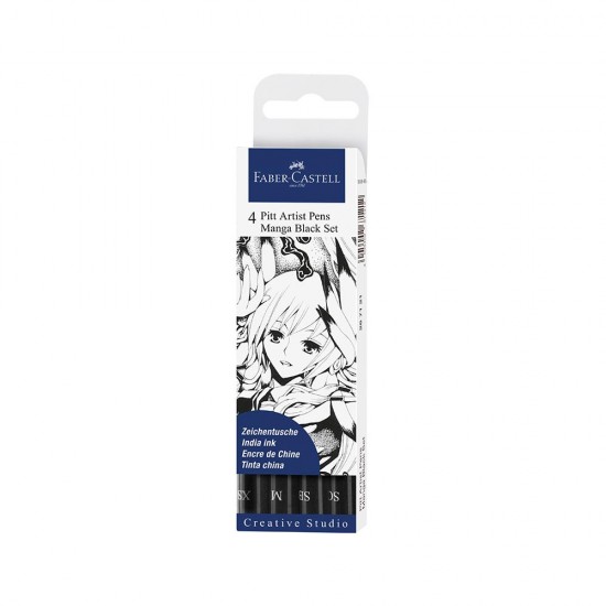 FABER PİTT ARTİST P MNG 4LÜ S XS M SC SB 267121