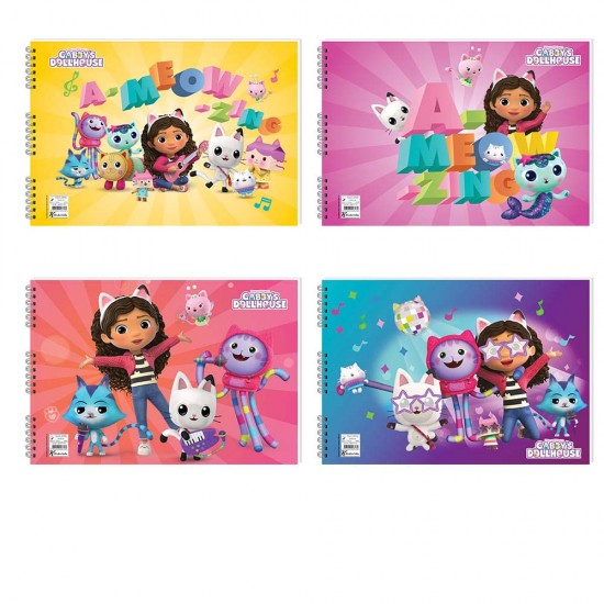 KESKİN 300215-22 RESİM DEFTERİ 25X35 15YP GABBYNİN HAYAL EVİ