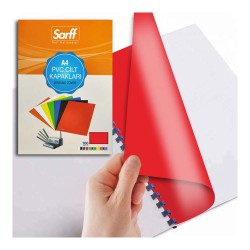 SARFF 15201015 A4 CİLT KAPAĞI KIRMIZI