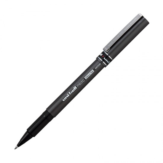 UNİ UB-155 DELUXE MİCRO ROLLER KALEM SİYAH