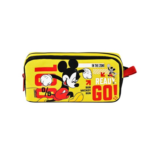 OTTONYA 000168-49184 MICKEY MOUSE KALEM ÇANTASI ROX GO