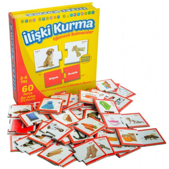DIYTOY 1437 EĞLENCELİ BULMACA İLİŞKİ KURMA