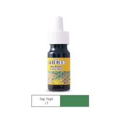 ARTDECO 16B-17 EBRU BOYASI 30ML SAP YEŞİLİ