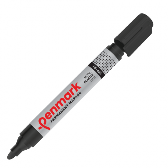 PENMARK HS405 01 PERMANENT MARKÖR YUVARLAK UÇ SİYAH