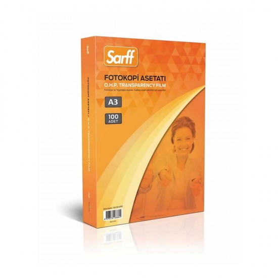 SARFF 15330090 A3 FOTOKOPİ ASETATI 100LÜ