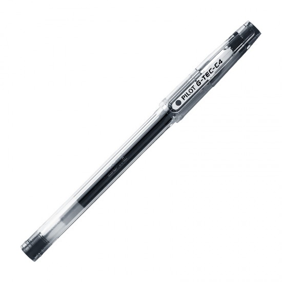 PILOT G-TEC-C4 İĞNE UÇ KALEM 04MM SİYAH