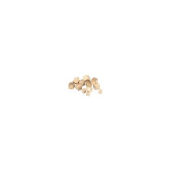 MİLEO 1838 AHŞAP KÜP 20X20X20MM NATUREL