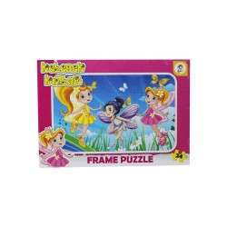 UTKU LAÇO LCFRM 003 FRAME PUZZLE 24PRÇ SİHİRLİ PERİLER