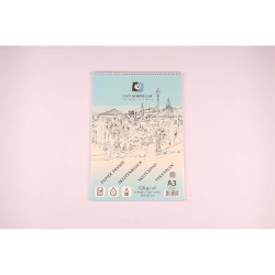 ALEX ALX-0452 ESKİZ BLOK SPİRALLİ A3 120GR 40YP