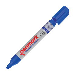PENMARK HS406 02 PERMANENT MARKÖR KESİK UÇ MAVİ