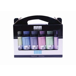 SÜDOR MA075-X6-3 AKRİLİK 6 PASTEL RENK 75ML