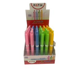 FATİH 60116 VERSATİL KALEM 07MM JUMP 4 RENK 48Lİ KT