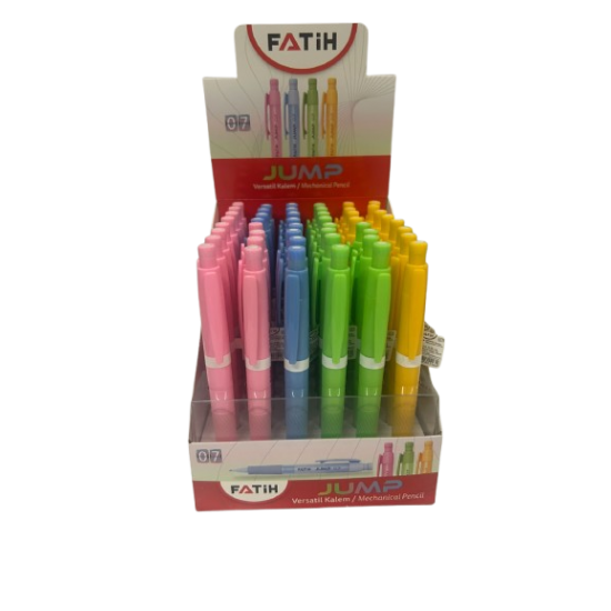 FATİH 60116 VERSATİL KALEM 07MM JUMP 4 RENK 48Lİ KT