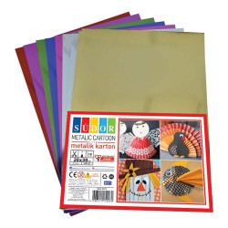 SÜDOR SK21 A4 METALİK KARTON 200GR 10LU PK