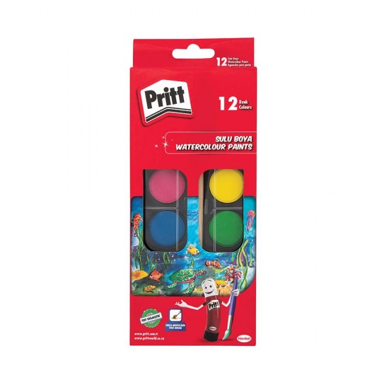 PRİTT 1047948 SULUBOYA BÜYÜK TABLET12Lİ