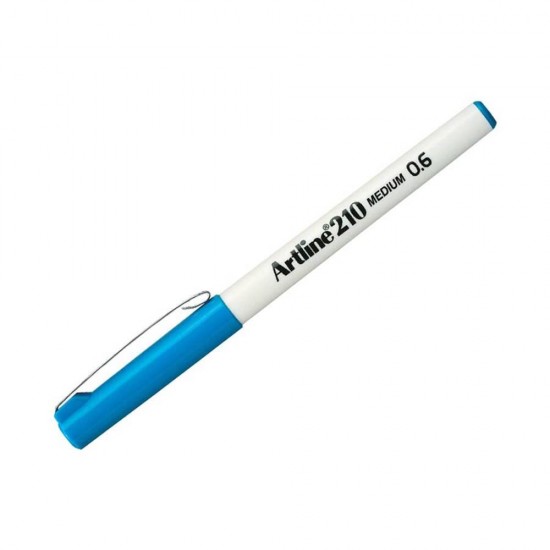 ARTLİNE 210N KEÇE UÇLU YAZI KALEMİ 06MM GÖK MAVİSİ