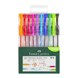 FABER TÜKENMEZ KALEM 10LU POŞET 142557