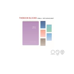 GIPTA 5525 BLOKNOT THEBOOK SPR SERT KPK 17X24 100YP KARELİ