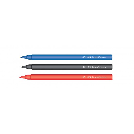 FABER KEÇELİ KALEM SİYAH 155002