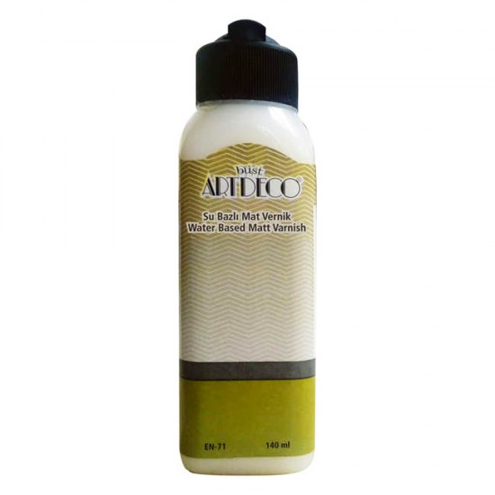 ARTDECO 073R-002 SU BAZLI MAT VERNİK 140ML