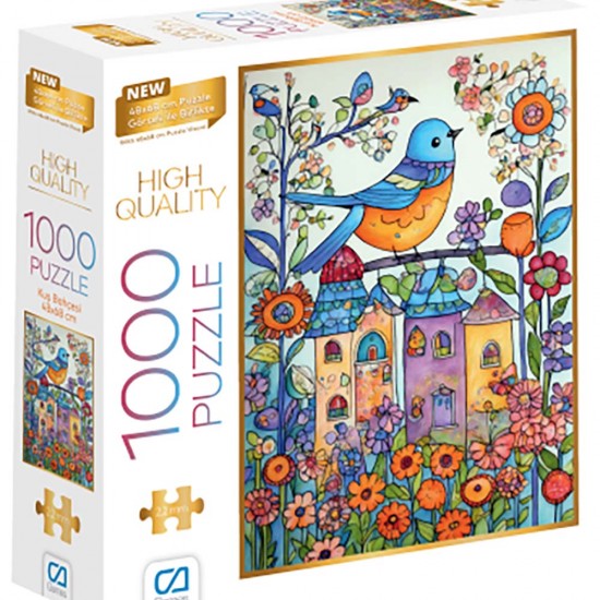 CA 7087 PUZZLE 1000 PRÇ KUŞ BAHÇESİ