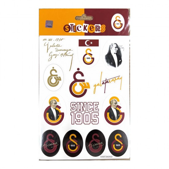 PİOLENT GSST26002 GALATASARAY ATATÜRK STİCKER