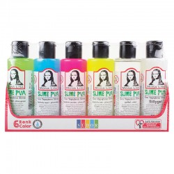 SÜDOR SL06 MONALİSA SLİME YAP.6X70ML SET
