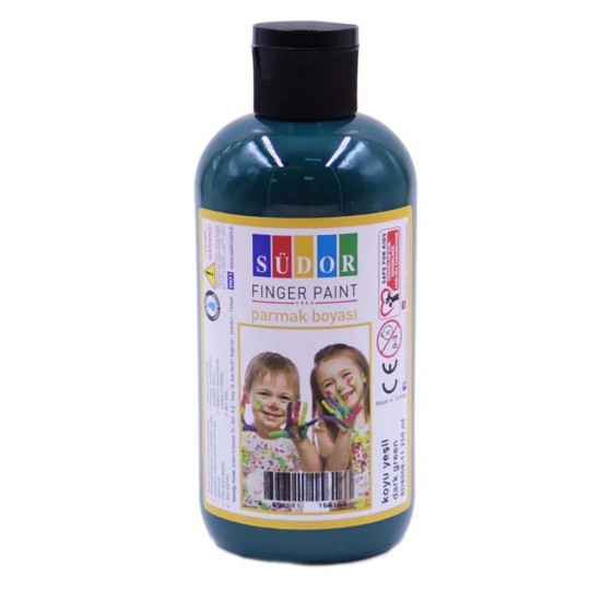 SÜDOR SD8008-11 PARMAK BOYASI 250ML KOYU YEŞİL