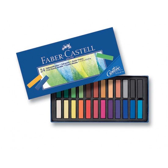 FABER GOLDFABER TOZ PASTEL MİNİ 24 RENK 128224