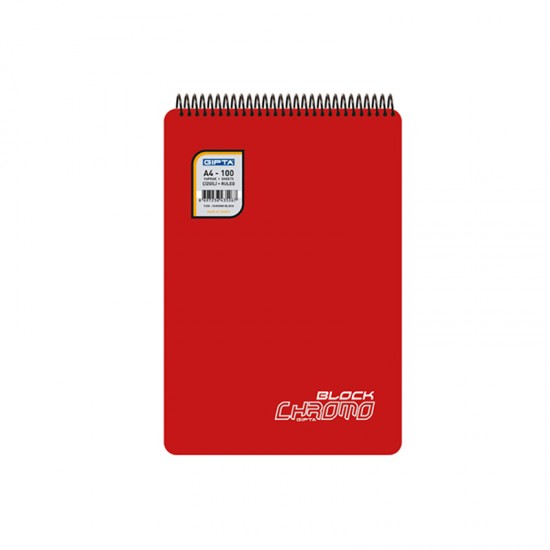 GIPTA 3368 SPR CHROMO BLOCK PP KPK A5 80YP ÇİZGİLİ