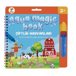 LİNO TFL-1007 AQUA MAGİC BOOK SİHİRLİ BOYAMA ÇİFTLİK