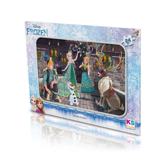 ONUR FRZ704 FRAME PUZZLE 24 PRÇ FROZEN